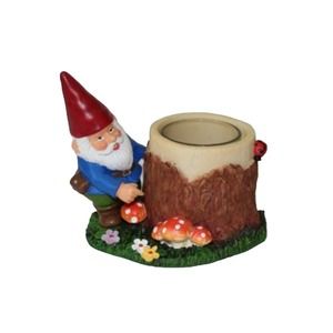 New Yankee Candle Gnome Log Votive Candle Holder
